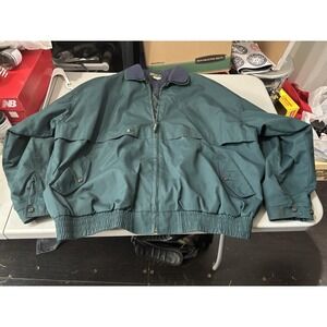 vtg ama player xxl green jacket